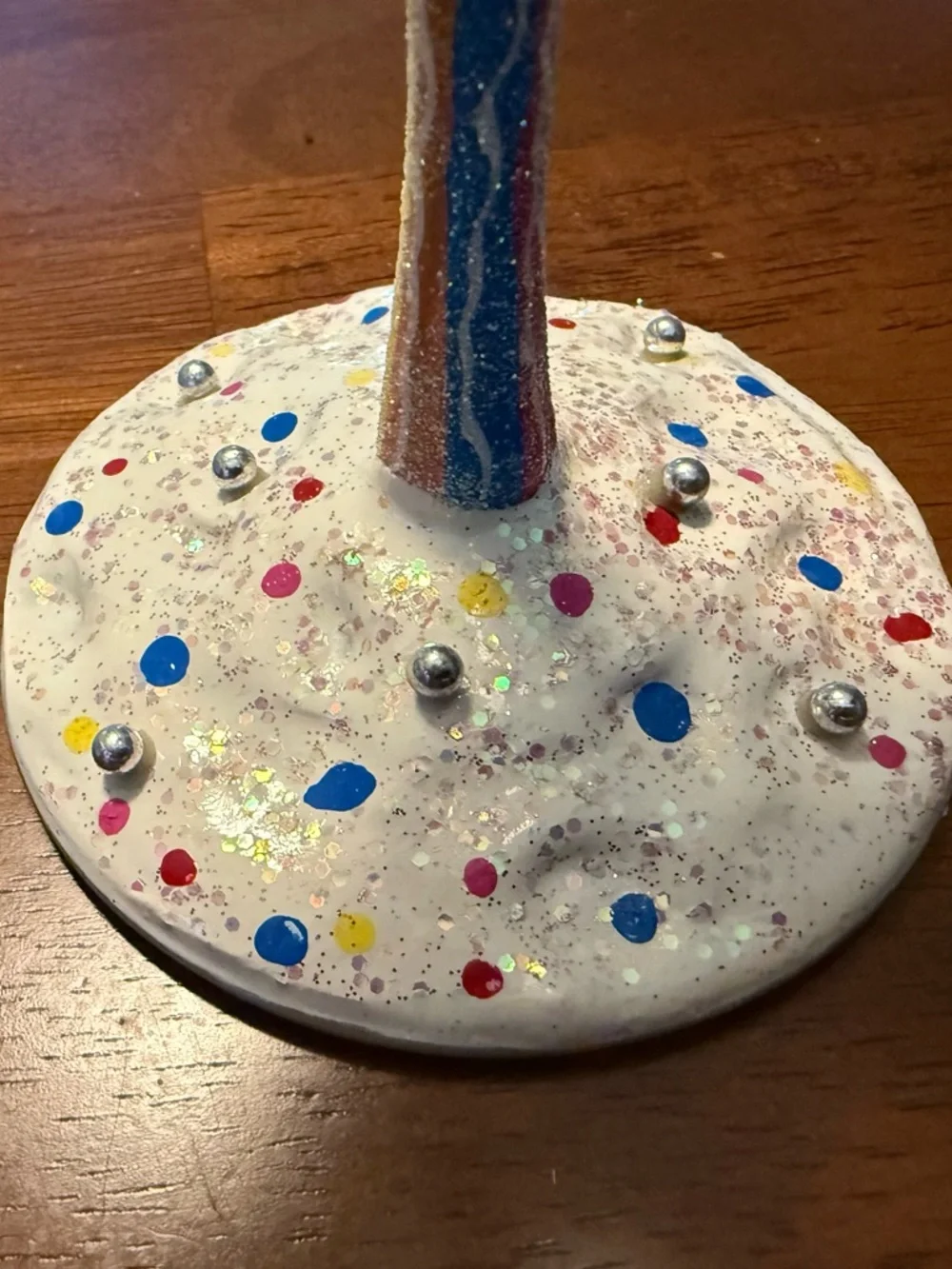 Lolita 'Happy Birthday' Hand-Painted Wine Glass
